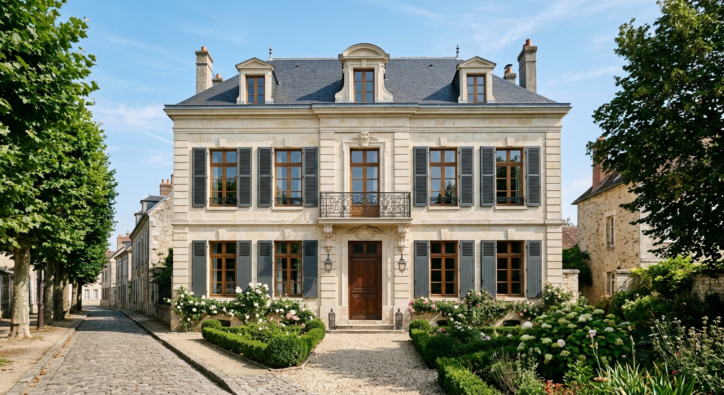Ravalement de fa&ccedil;ade &agrave; Chantilly