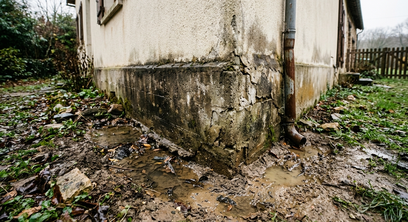 D&eacute;t&eacute;rioration des fondations